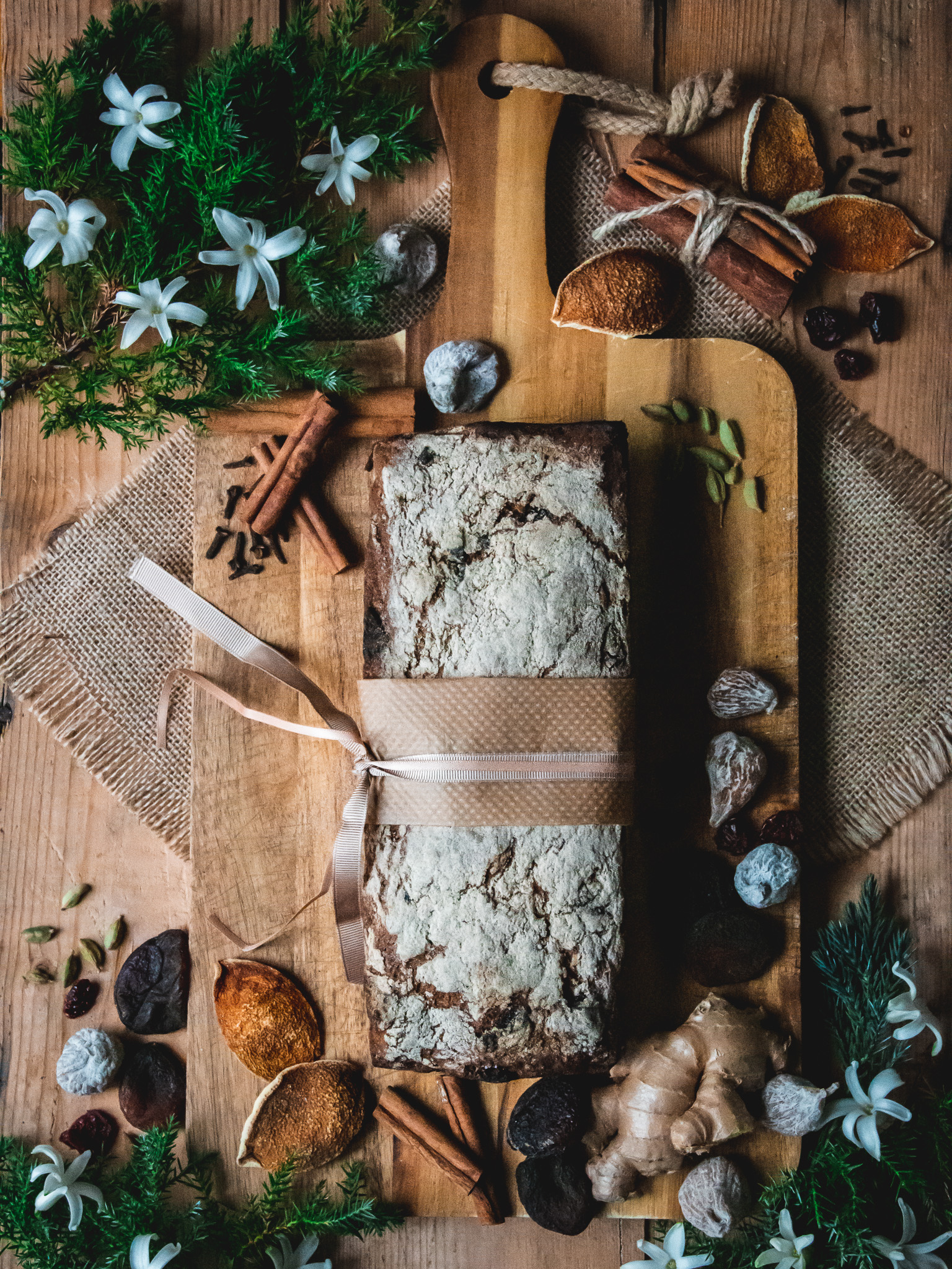 glutenfritt teffbröd med julens kryddor