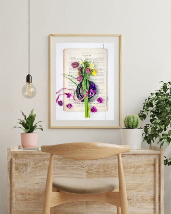 Fine Art Print Blomsterpartitur