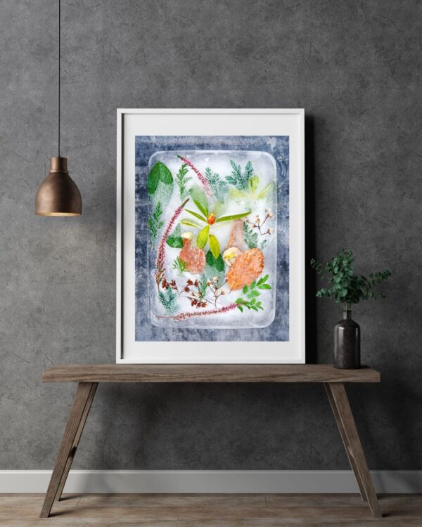 Fine Art Print Fruset vintergrönt