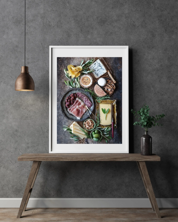 Fine Art Print Det rustika bordet